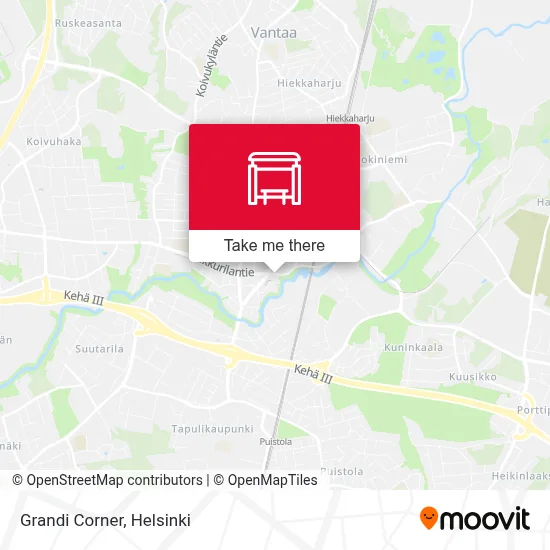 Grandi Corner map