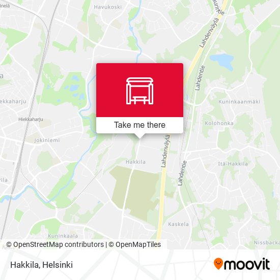 How to get to Hakkila in Vantaa by Bus, Train or Metro?