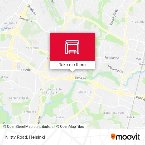 Niitty Road map