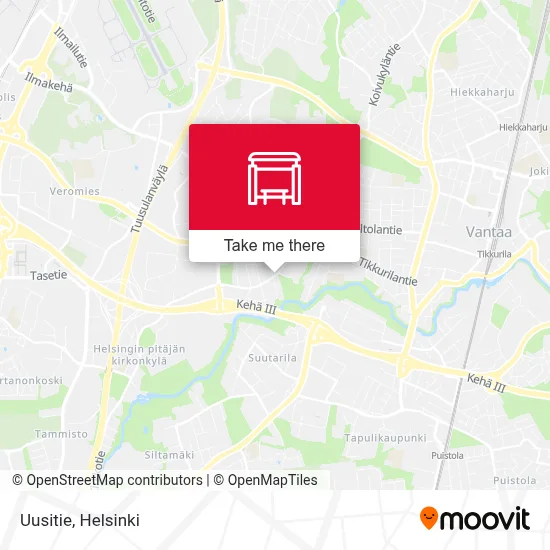 Uusitie map