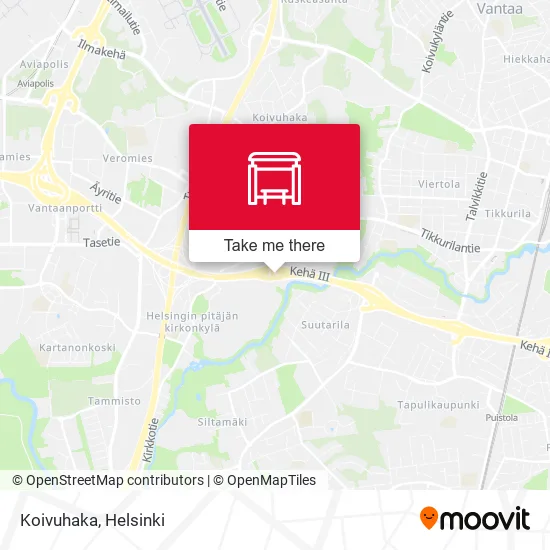Koivuhaka map