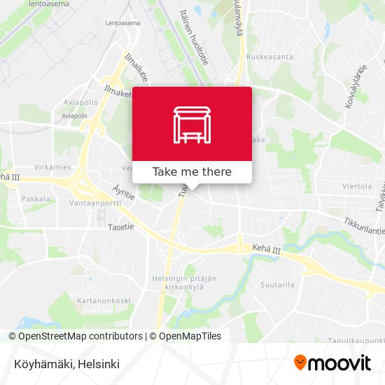 Köyhämäki map