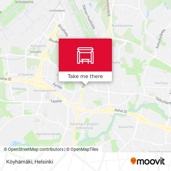 Köyhämäki map