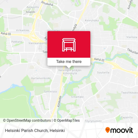 Helsinki Parish Church map