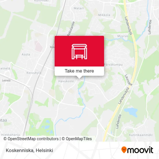 Koskenniska map