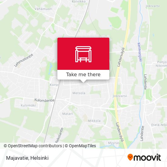 Majavatie map