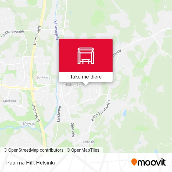 Paarma Hill map