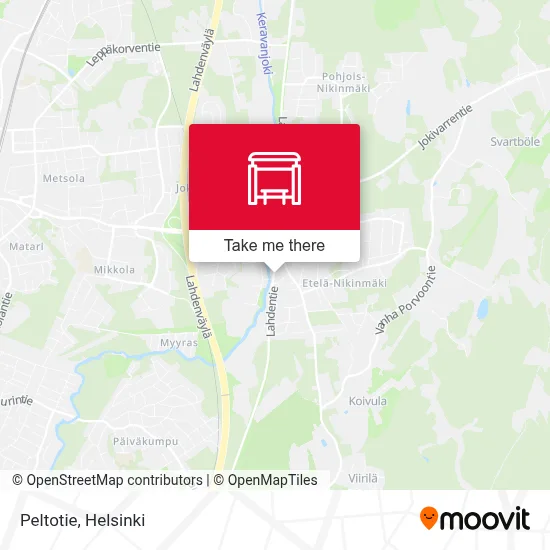 Peltotie map