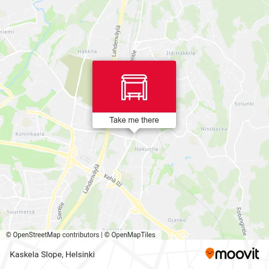 Kaskela Slope map