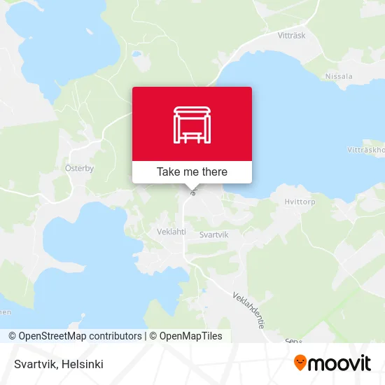 Svartvik map