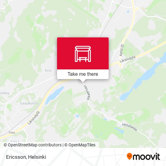 Ericsson map