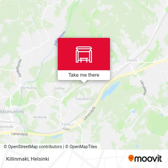 Killinmaki map