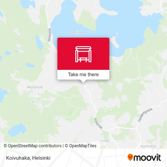 Koivuhaka map