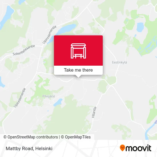 Mattby Road map