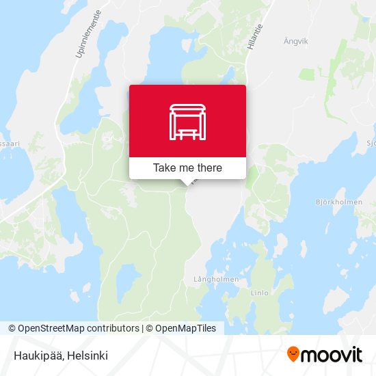 Haukipää map