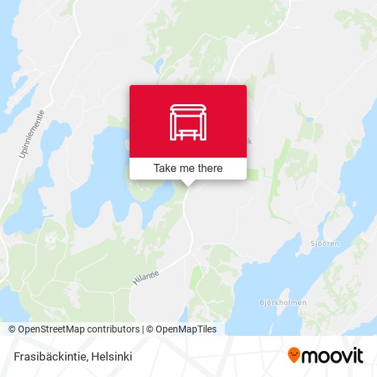 Frasibäckintie map