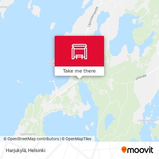 Harjukylä map