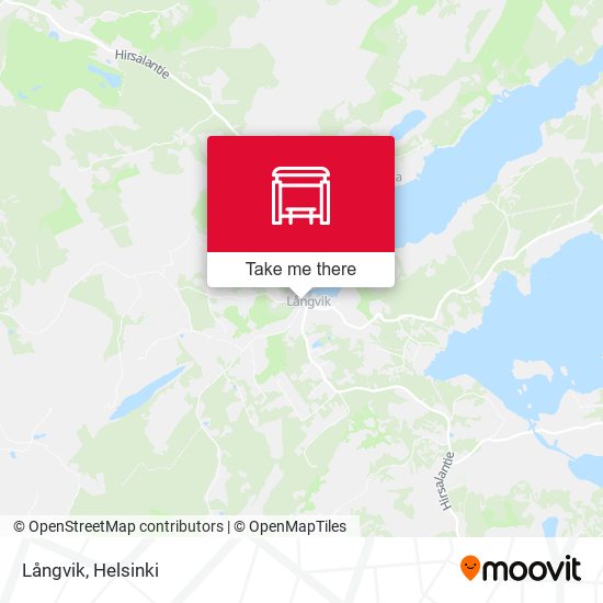 Långvik map