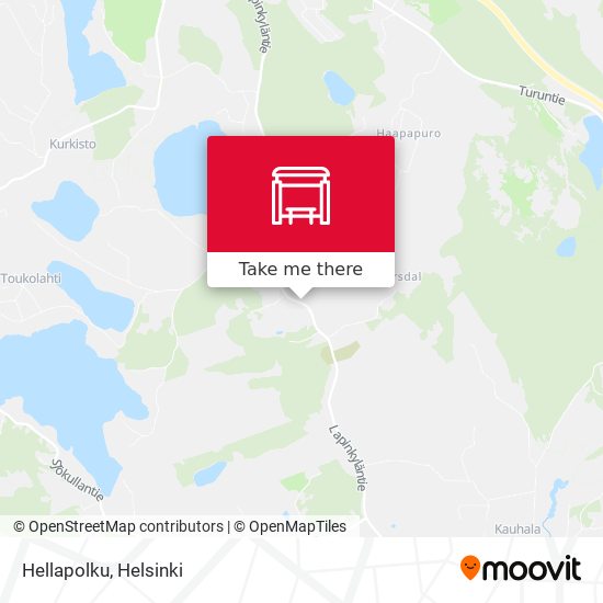 Hellapolku map