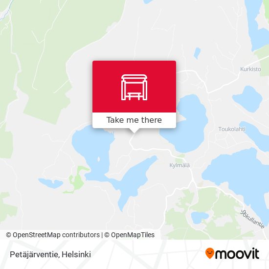 Petäjärventie map
