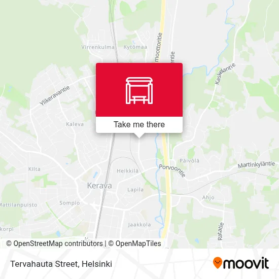 Tervahauta Street map