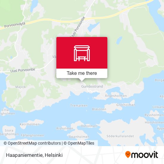 Haapaniementie map