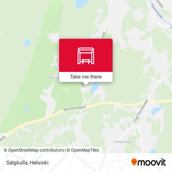 Sälgkulla map