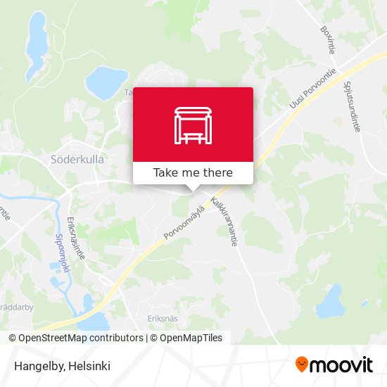 Hangelby map