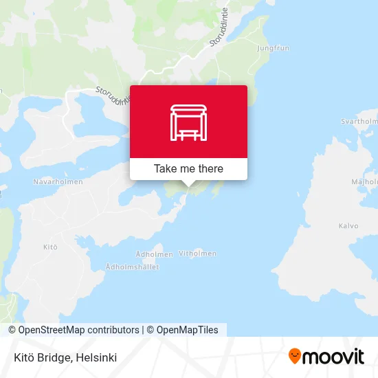Kitö Bridge map