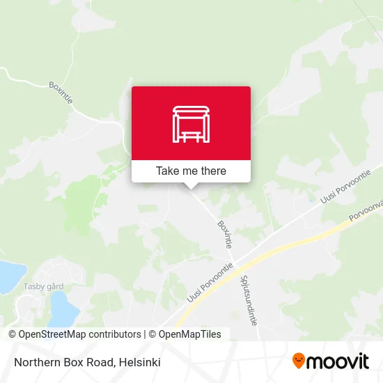 Northern Box Road map