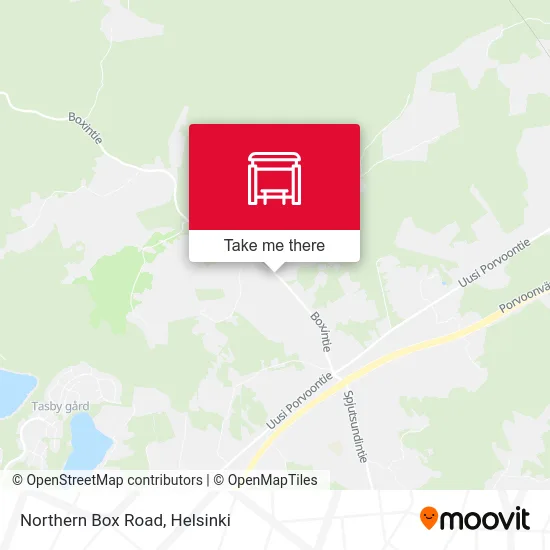 Northern Box Road map