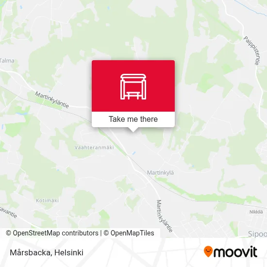 Mårsbacka map