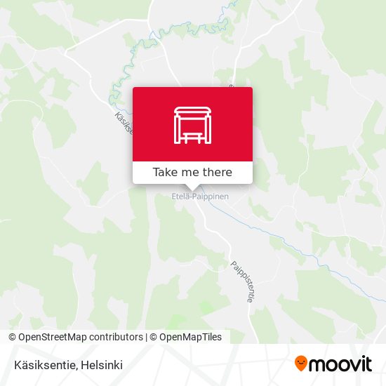 Käsiksentie map