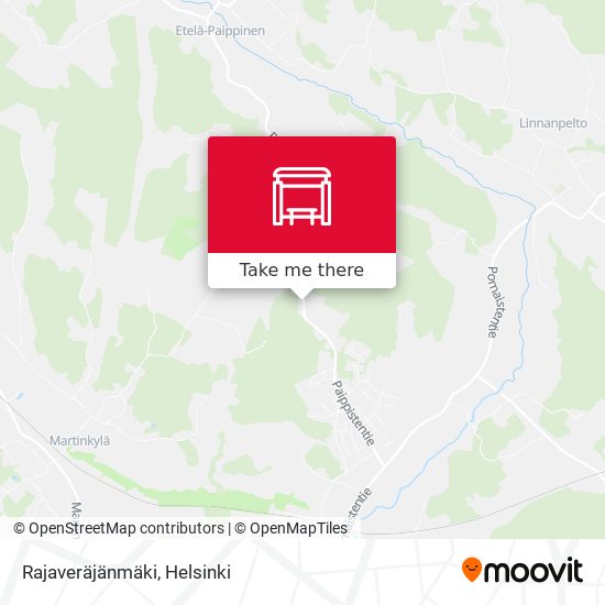 Rajaveräjänmäki map