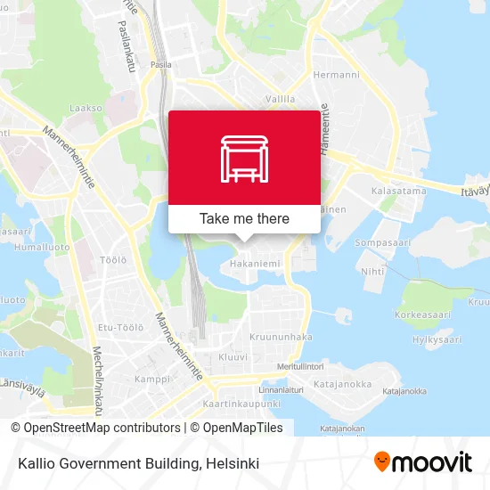 Kallio Government Building map