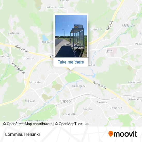 Lommila map