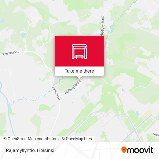 Rajamyllyntie map