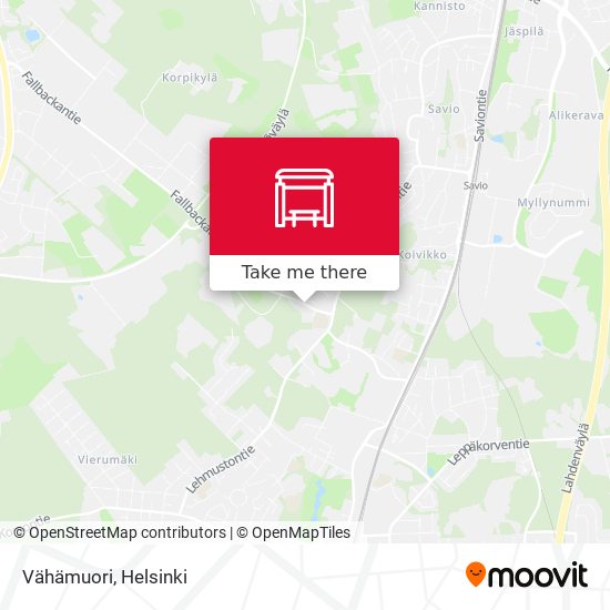 Vähämuori map