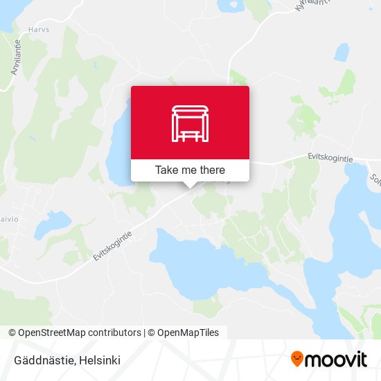 Gäddnästie map