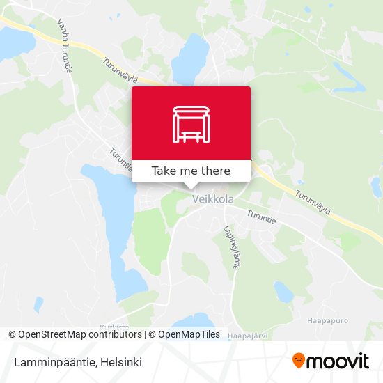 Lamminpääntie map