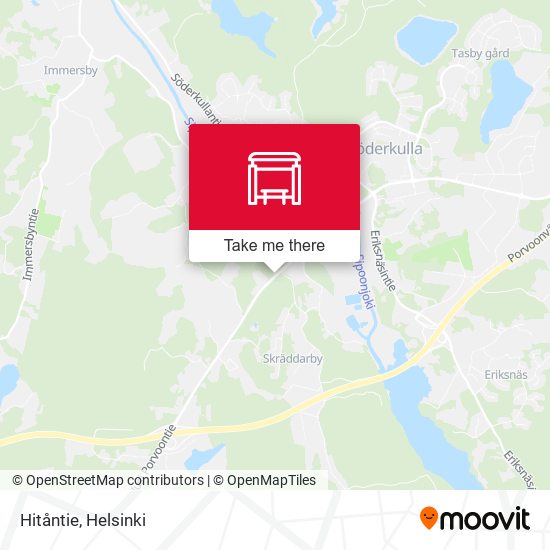 Hitåntie map