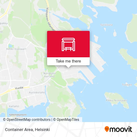 Container Area map