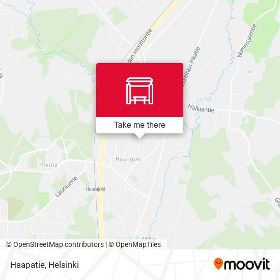 Haapatie map