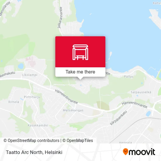 Taatto Arc North map