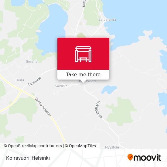 Koiravuori map