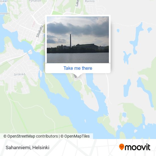 How to get to Sahanniemi in Helsinki by Bus?
