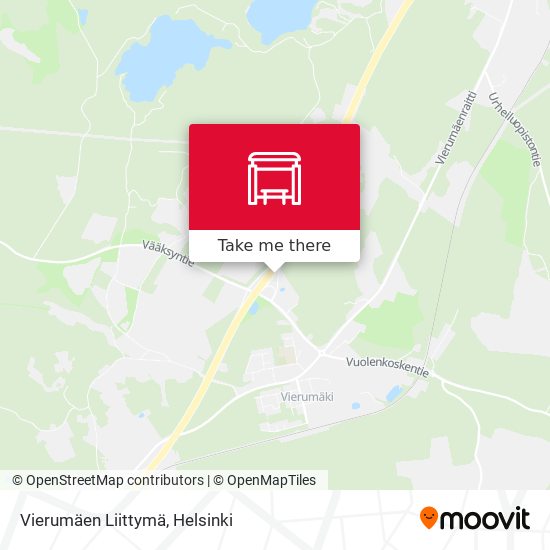 Vierumäen Liittymä map
