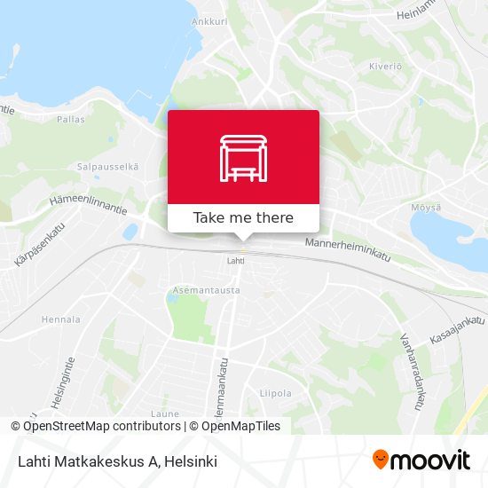 Lahti Matkakeskus A map