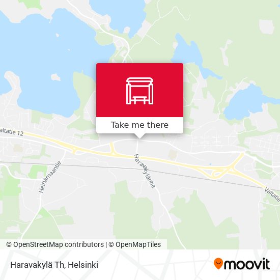 Haravakylä Th map