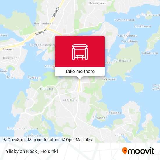 Yliskylän Kesk. map
